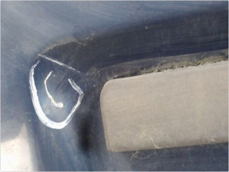 PORTE BATTANTE ARRIERE DROIT FORD TRANSIT
