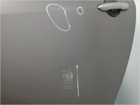 PORTE ARRIERE GAUCHE RENAULT MEGANE