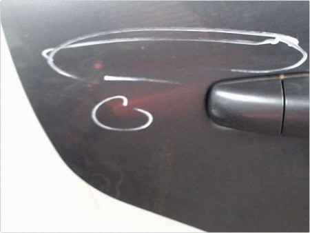 PORTE ARRIERE DROIT CITROEN C4