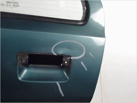 PORTE ARRIERE GAUCHE PEUGEOT 106