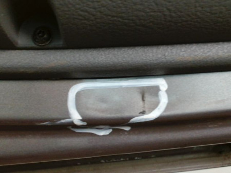 PORTE ARRIERE GAUCHE RENAULT MEGANE