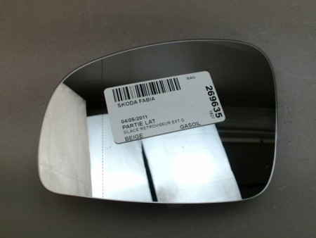 GLACE RETROVISEUR EXT G SKODA FABIA