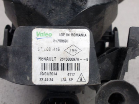 PHARE ANTIBROUILLARD AVANT DROIT RENAULT CLIO