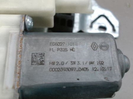 MECANISME LEVE-GLACE AVANT GAUCHE NISSAN QASHQAI
