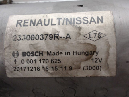 DEMARREUR NISSAN QASHQAI
