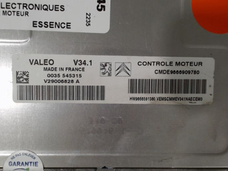 CALCULATEUR MOTEUR PEUGEOT 207
