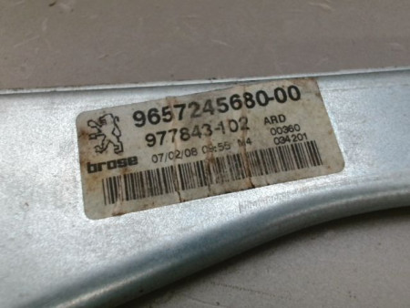 MECANISME LEVE-GLACE ARRIERE DROIT PEUGEOT 308