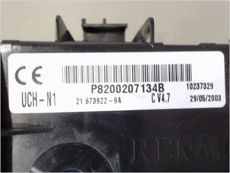 BOITIER GESTION HABITACLE RENAULT CLIO