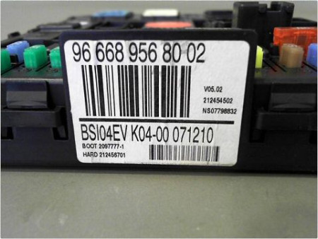 BOITIER GESTION HABITACLE CITROEN C4 PH2 08-10
