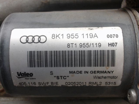 MECANISME ESSUIE-GLACE AVANT AUDI A4