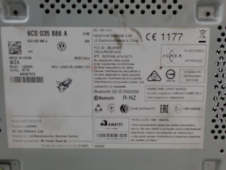 AUTORADIO VOLKSWAGEN POLO