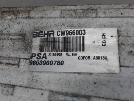 ECHANGEUR AIR PEUGEOT 2008