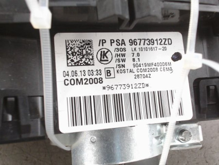 BLOC COMMODOS PEUGEOT 5008