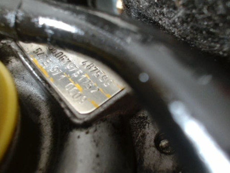 MOTEUR DIESEL PEUGEOT 206 1.4 HDi