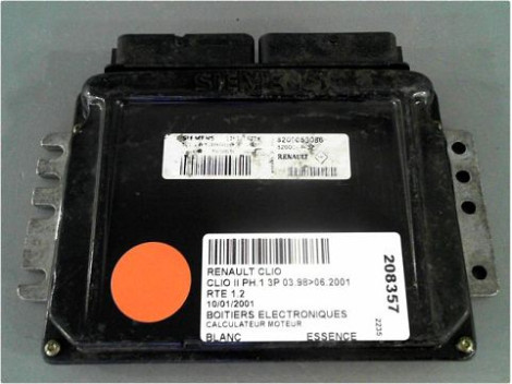 CALCULATEUR MOTEUR RENAULT CLIO II PH.1 98-2001