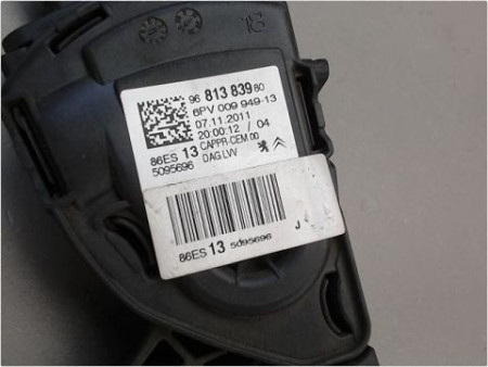 CAPTEUR PEDALE ACCELERATEUR CITROEN C3 PICASSO 09-12