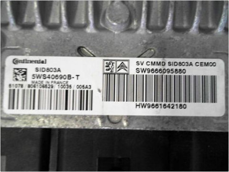 CALCULATEUR MOTEUR CITROEN C4 PICASSO 07-13