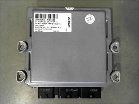 CALCULATEUR MOTEUR CITROEN C4 PICASSO 07-13