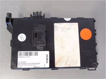 BOITIER GESTION HABITACLE RENAULT CLIO
