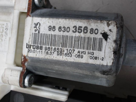 MECANISME LEVE-GLACE AVANT GAUCHE PEUGEOT 407