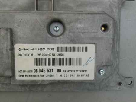 ECRAN GPS PEUGEOT 508