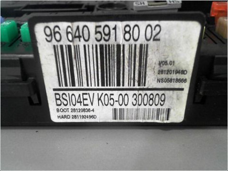 BOITIER GESTION HABITACLE PEUGEOT 308 2007-2011