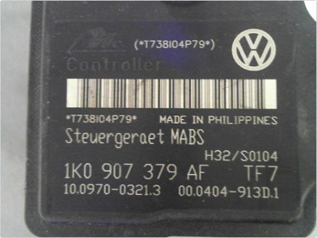 UNITE HYDRAULIQUE ABS VOLKSWAGEN GOLF VI 08-13
