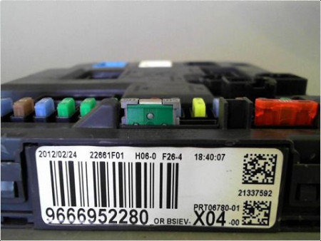 BOITIER GESTION HABITACLE CITROEN C3 II PH2 2013-2016
