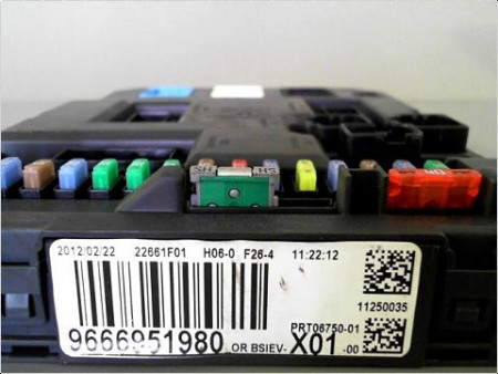 BOITIER GESTION HABITACLE PEUGEOT 207 06-13