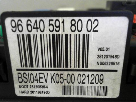 BOITIER GESTION HABITACLE PEUGEOT 308 2007-2011