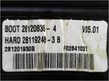 BOITIER GESTION HABITACLE CITROEN GRD C4 PICASSO 06-13