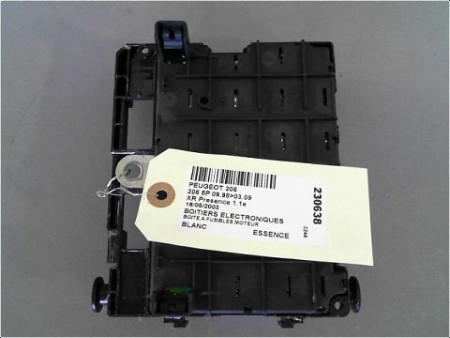BOITE A FUSIBLES PEUGEOT 206 98-09