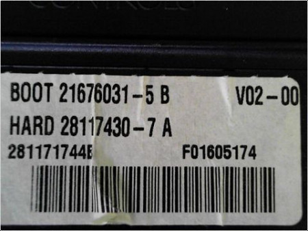 BOITIER GESTION HABITACLE PEUGEOT 307 2005-2007