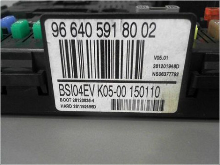 BOITIER GESTION HABITACLE PEUGEOT 308 2009-