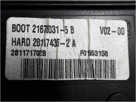 BOITIER GESTION HABITACLE PEUGEOT 307 2005-2007