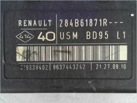 BOITE A FUSIBLES RENAULT MEGANE III 08-12
