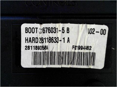 BOITIER GESTION HABITACLE PEUGEOT 407 2004-2008