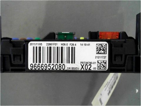 BOITIER GESTION HABITACLE CITROEN C3 PICASSO 09-12