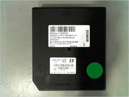 BOITE A FUSIBLES RENAULT SCENIC III PH.1 09-11