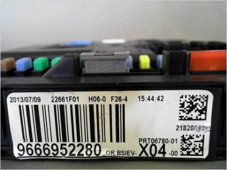 BOITIER GESTION HABITACLE CITROEN C3 II 09-13