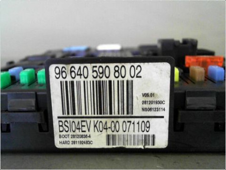 BOITIER GESTION HABITACLE CITROEN C4 PICASSO 07-13