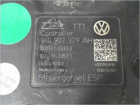 UNITE HYDRAULIQUE ABS VOLKSWAGEN SCIROCCO III 2008-2014