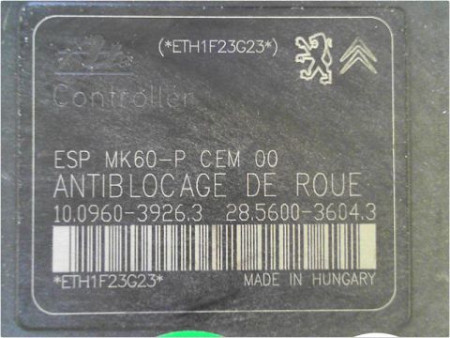 UNITE HYDRAULIQUE ABS CITROEN DS3 09-14