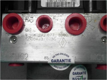 UNITE HYDRAULIQUE ABS RENAULT CLIO III PH.2 09-14