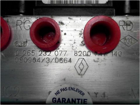 UNITE HYDRAULIQUE ABS RENAULT CLIO III PH.2 09-14