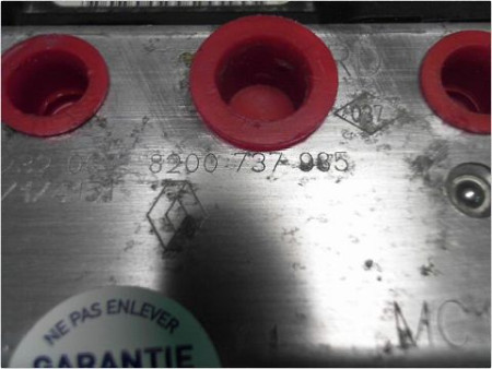 UNITE HYDRAULIQUE ABS RENAULT MEGANE II PH2 06-09