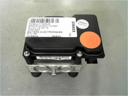 UNITE HYDRAULIQUE ABS RENAULT MODUS 2004-2007
