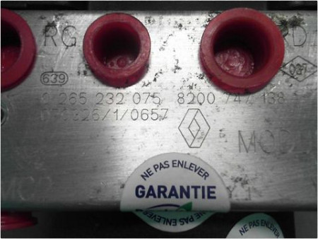 UNITE HYDRAULIQUE ABS RENAULT MODUS 2004-2007