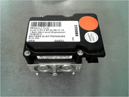 UNITE HYDRAULIQUE ABS RENAULT CLIO III PH.2 09-14
