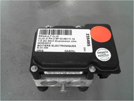 UNITE HYDRAULIQUE ABS RENAULT CLIO III PH.2 09-14